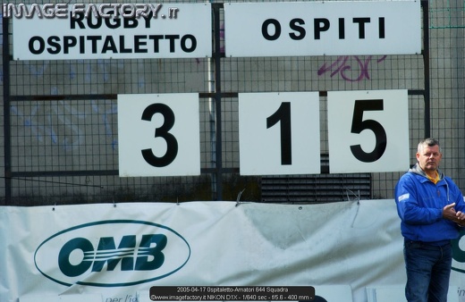 2005-04-17 0spitaletto-Amatori 644 Squadra